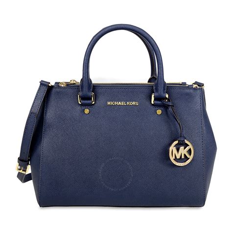 michael kors navy satchel|michael kors satchel bag sale.